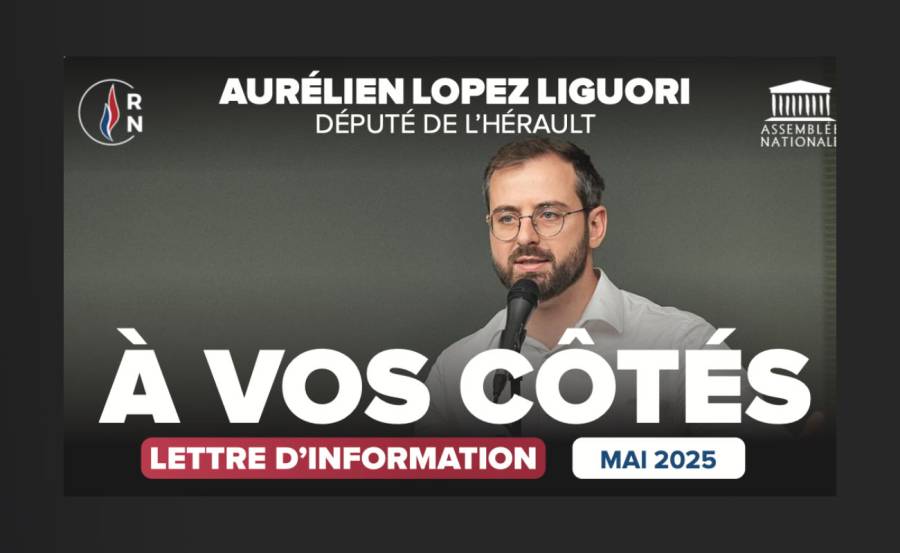 - Aurélien Lopez Liguori, Député de l'Hérault : engagements locaux et positions politiques