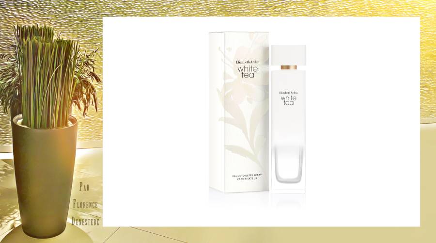 White tea eau de toilette Elizabeth Arden : l'Iris blanc, signature d'un été tout en élégance