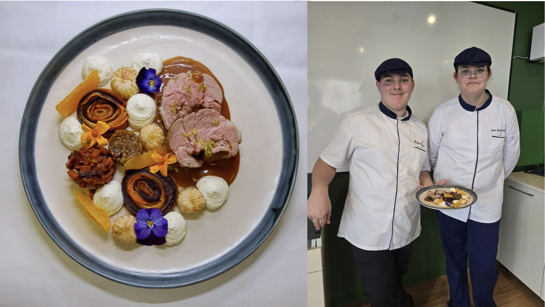 FRANCE - Les élèves du Lycée professionnel de Camblanes remportent un concours de recettes