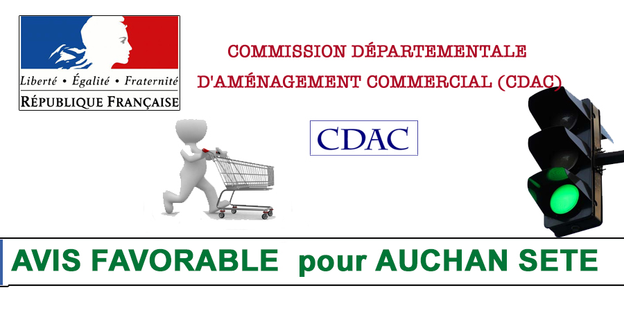 SÈTE - L'Extension de 700 m² du supermarché AUCHAN boulevard Camille Blanc est autorisée