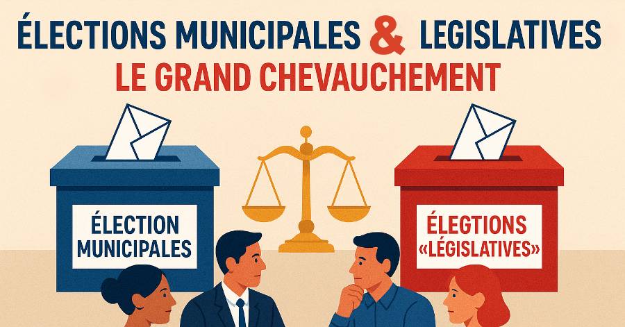 FRANCE - 2026 : Élections municipales et législatives : le grand chevauchement !