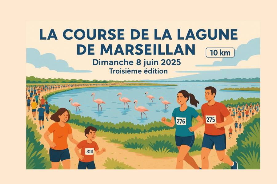 MARSEILLAN - La 3° Course de la Lagune de Marseillan : Un évènement à partager le 8 Juin 2025