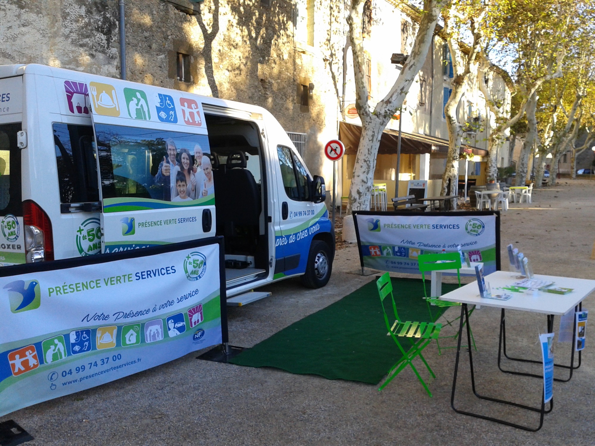 Puisserguier - L'Agence Mobile vient à la rencontre des Puisserguiérains !