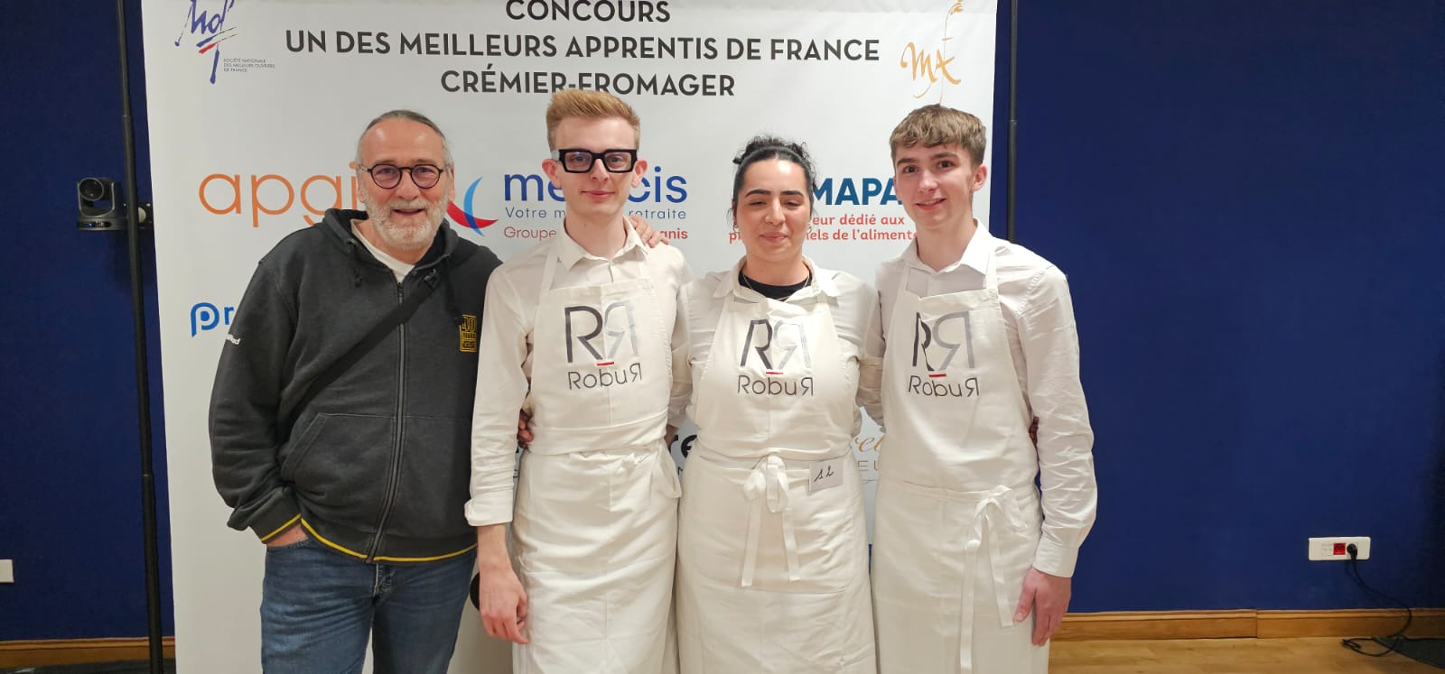 OCCITANIE - 3 apprentis du Cicfa Toulouse parmi les Meilleurs Apprentis de France Crémier-Fromager