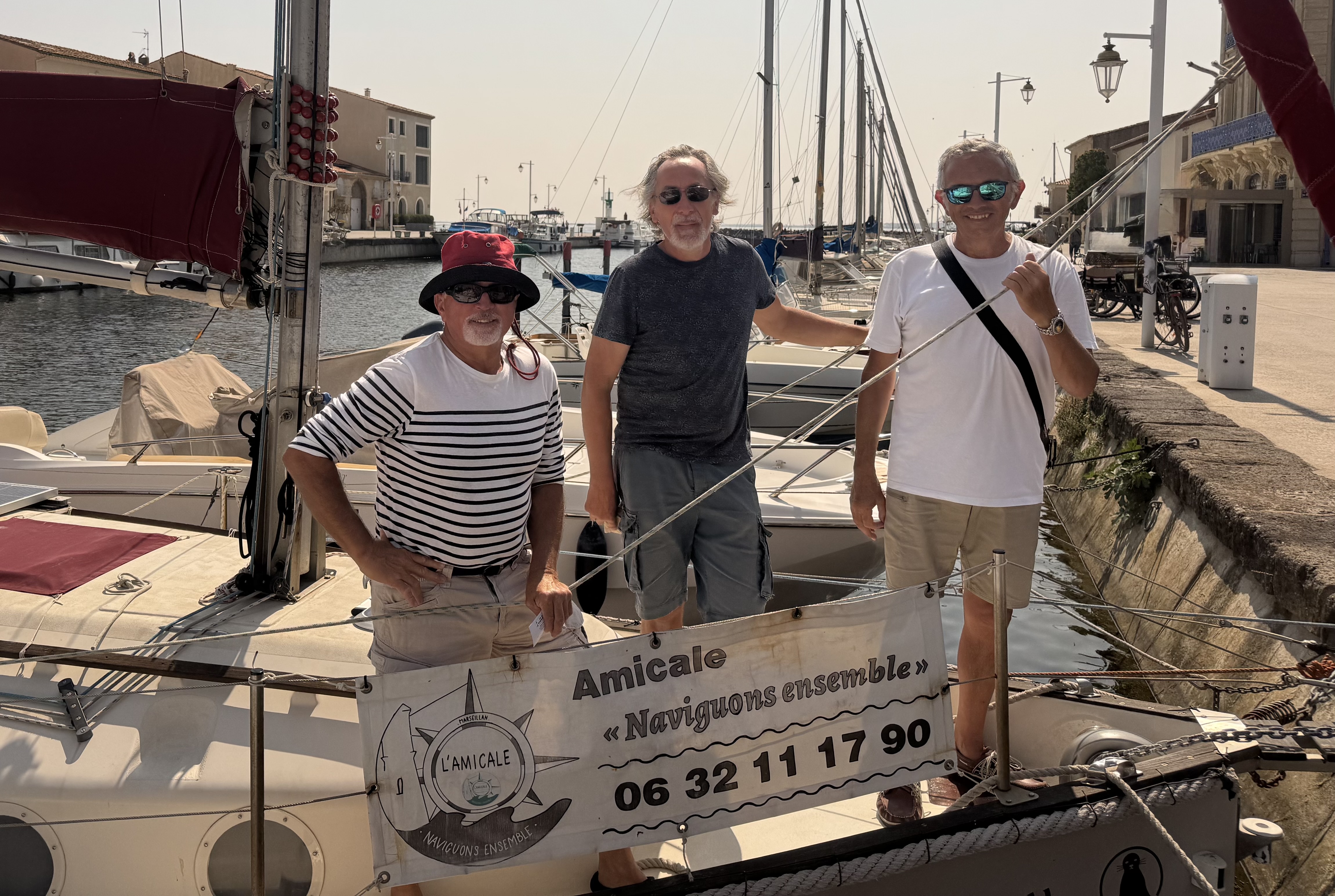 MARSEILLAN - Amicale Naviguons Ensemble : l'amitié toutes voiles dehors à Marseillan !