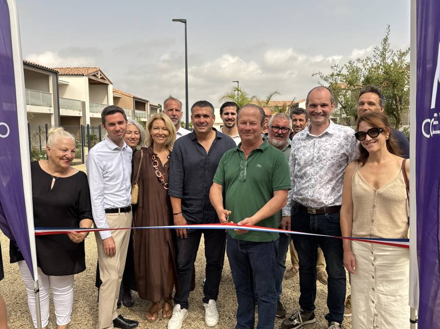 MARSEILLAN - La Palmeraie à Marseillan : Inauguration d'un havre écologique et social sur l'ancien stade
