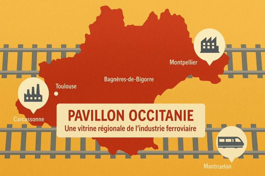 OCCITANIE - Occitanie en vitrine au SIFER 2025 : 25 entreprises sur les rails de l'innovation ferroviaire