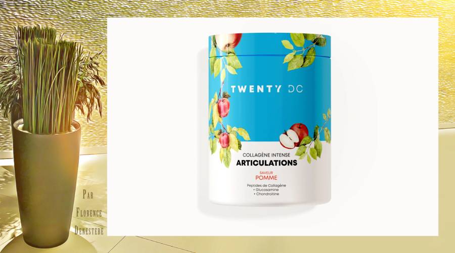 NEW • TWENTY DC • COLLAGÈNE ARTICULATIONS • PARFUM POMME
