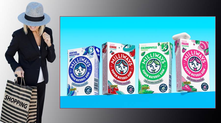 Fraîcheur, saveurs et éthique : les Chewing-Gums sans plastique Milliways débarquent en france !