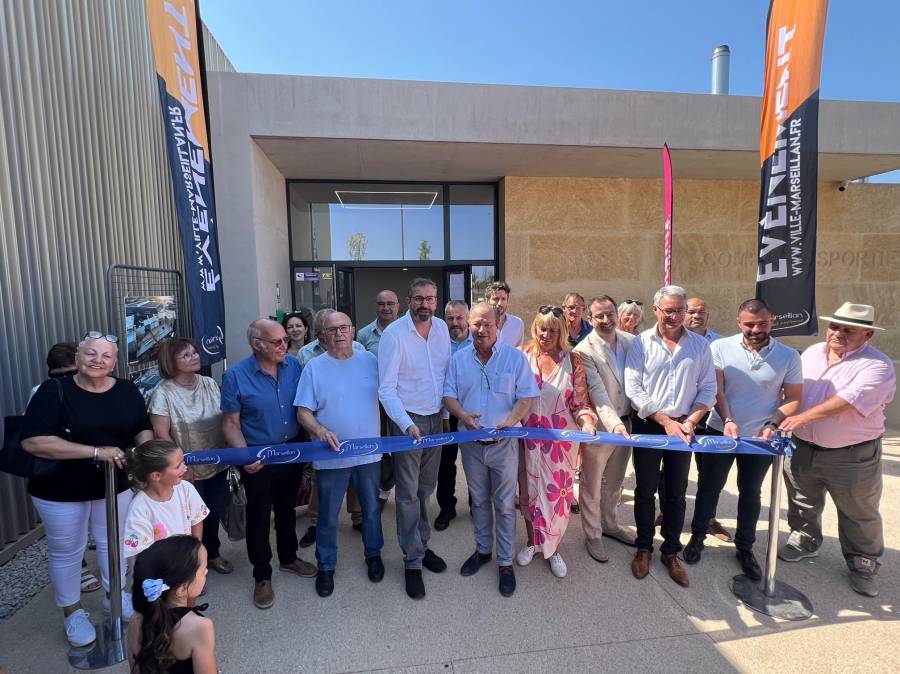 MARSEILLAN - Un nouvel écrin pour le sport marseillanais : le complexe Louis Boudou inauguré avec ferveur