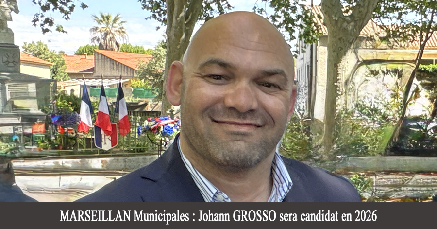 MARSEILLAN - Municipales : Johann GROSSO sera candidat en 2026