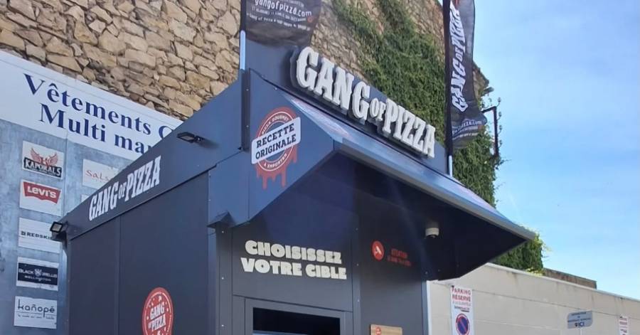 Nimes - Communiqué de presse Gang of Pizza - nouveau distributeur à Pont Saint-Esprit