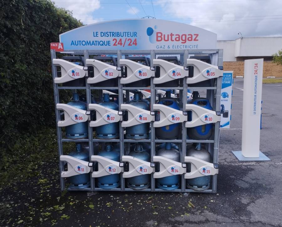 Gard - Butagaz installe une nouvelle station-service GPLc à Pont-Saint-Esprit (Gard)