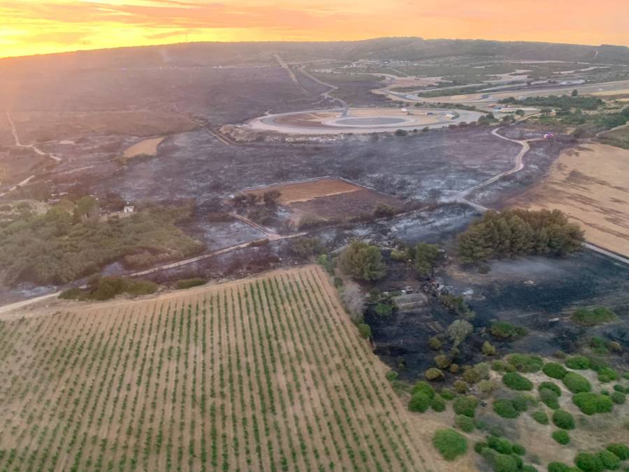 HÉRAULT - L'incendie de Fabregues-Mireval a parcouru 400 hectares - Point de situation à 23 h