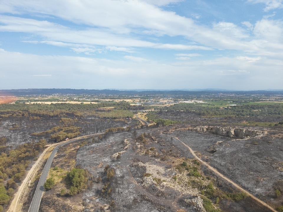 - Incendie de Fabrègues : Point à 14 h une nuit de lutte intense, un jour de vigilance renforcée