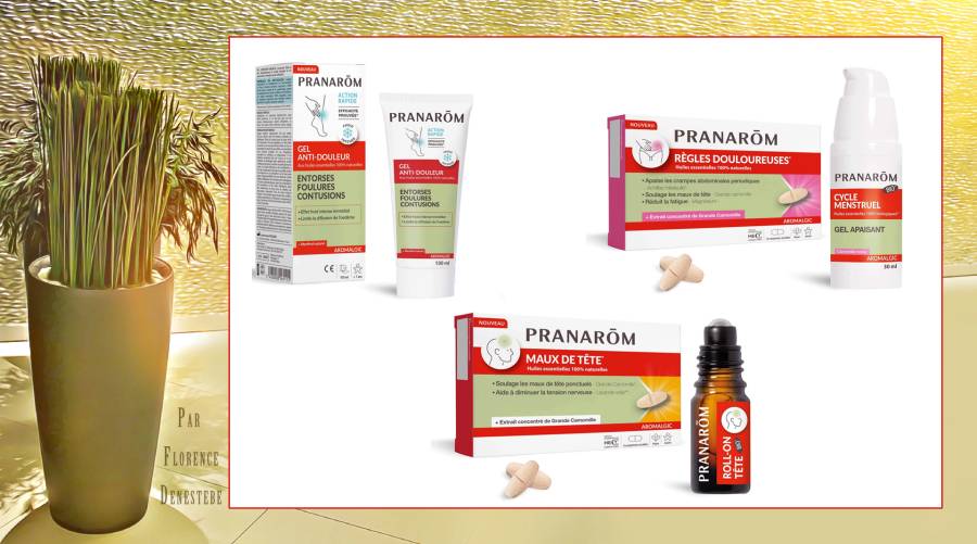 Pranarôm présente Aromalgic, une gamme dédiée aux douleurs du quotidien